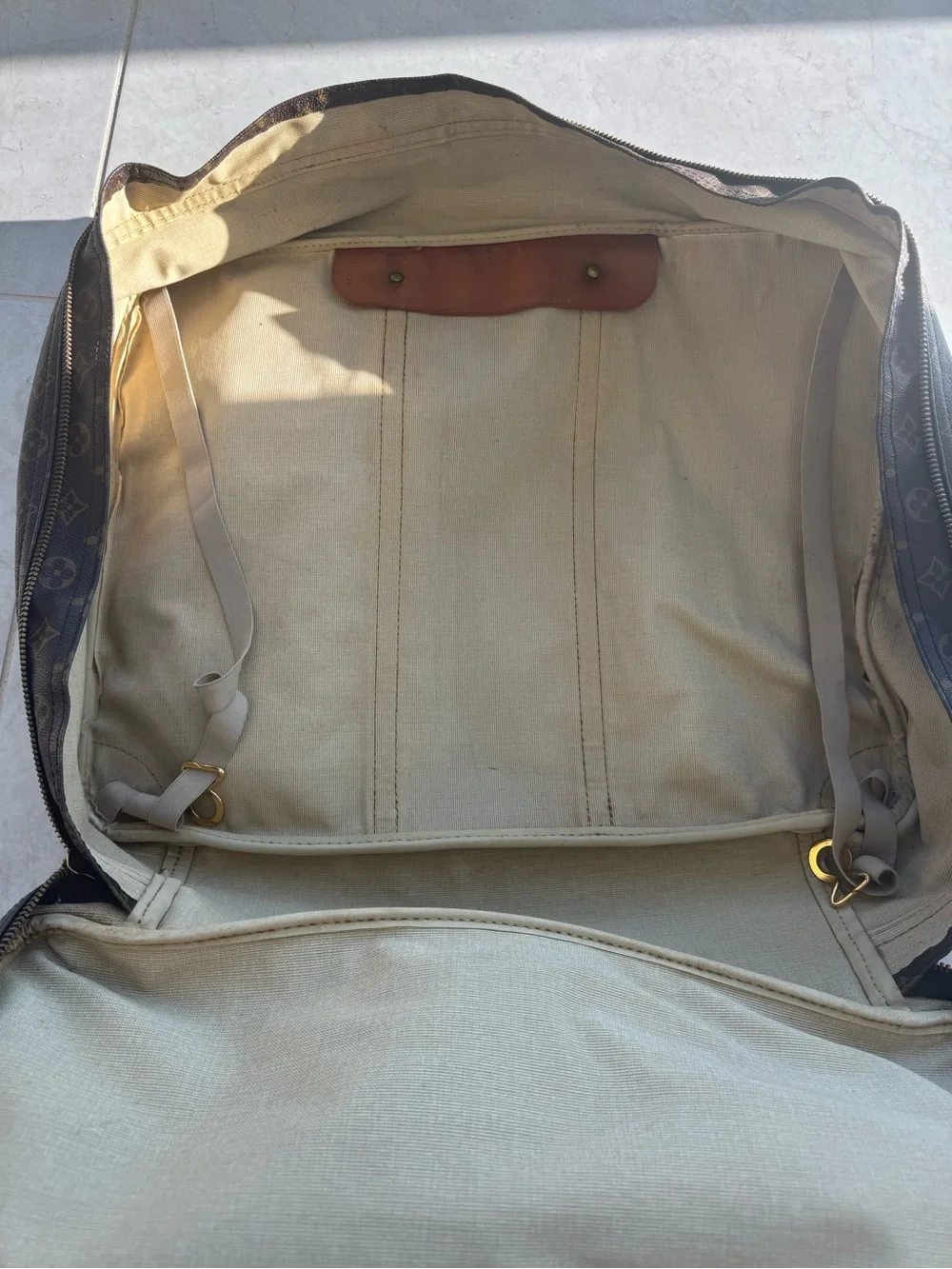 Louis Vuitton Monogram Sirius 50 Canvas Travel Bag
